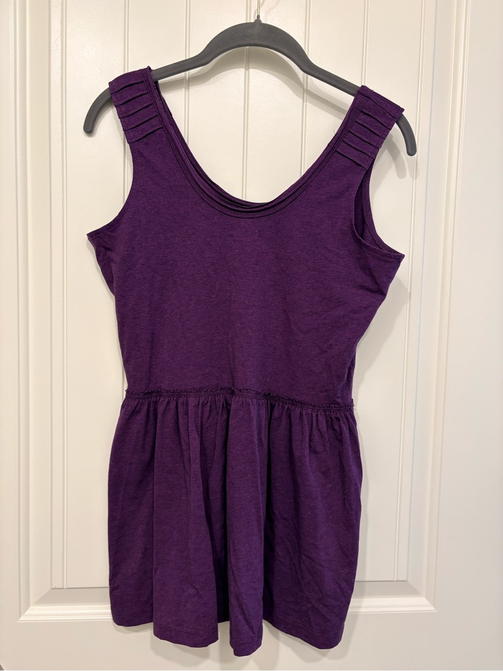 Matilda Jane NWT Purple Peplum Tank Top Size Small